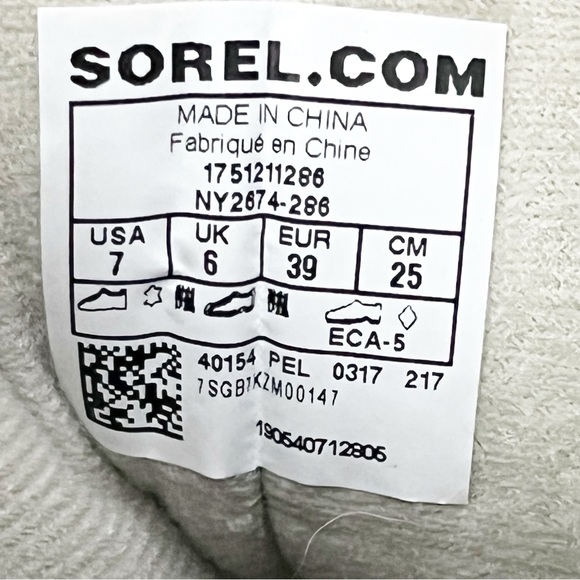 SOREL Cheyanne Brown Black Waterproof Mens Chelsea Boots #NY2674-286 Size 7 main image 11